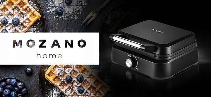 GOFROWNICA 2200W XXL 2 CHRUPIĄCE PUSZYSTE GOFRY XXL DUŻA SOLIDNIE WYKONANA