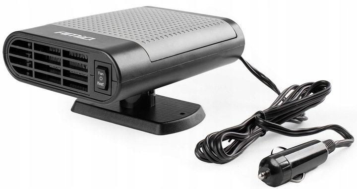 TERMOWENTYLATOR GRZEJNIK SAMOCHODOWY DMUCHAWA DO AUTA POD ZAPALNICZKĘ 12 V