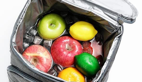 Plecak Termiczny Chłodzący Turystyczny Torba Izolacyjna Lodówka + Wkład