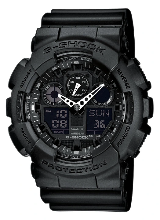 SPOROWY ZEGAREK CASIO G-SHOCK GA-100-1A1 WR 200M
