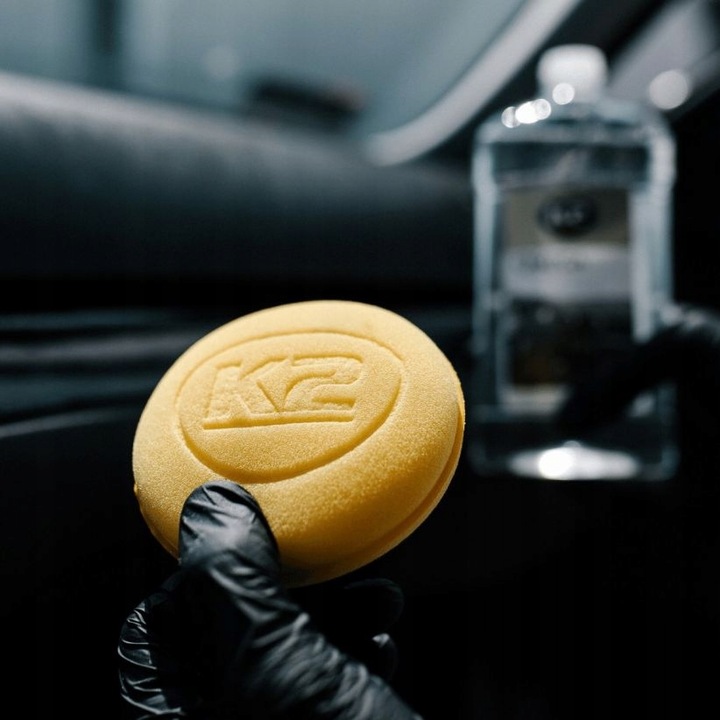 K2 APLIKATOR GĄBKA POLERSKA DO NAKŁADANIA WOSKU DRESSINGÓW