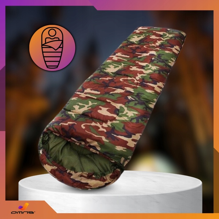 Śpiwór turystyczny dziecięcy dla dorosłych dziecka pod namiot ciepły kaptur