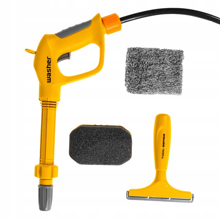 MYJKA CIŚNIENOWA DLA DZIECI Z FUNCKJĄ WODY + AKCESORIA DO SPRZĄTANIA ZESTAW