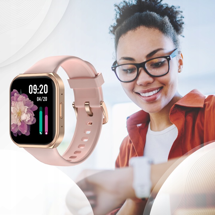 SMARTWATCH DAMSKI ROZMOWY ZEGAREK SPORTOWY POLSKIE MENU GRY SMART WATCH