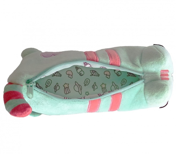 Piórnik PUSHEEN pluszowy tuba St.Right PASTEL Kot Kotek PUSZIN