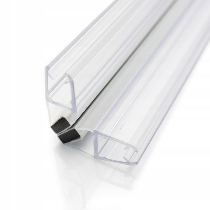 2x USZCZELKA DO KABINY PRYSZNICOWEJ MAGNETYCZNA 45° 90° SZYBA 5 6MM 185CM