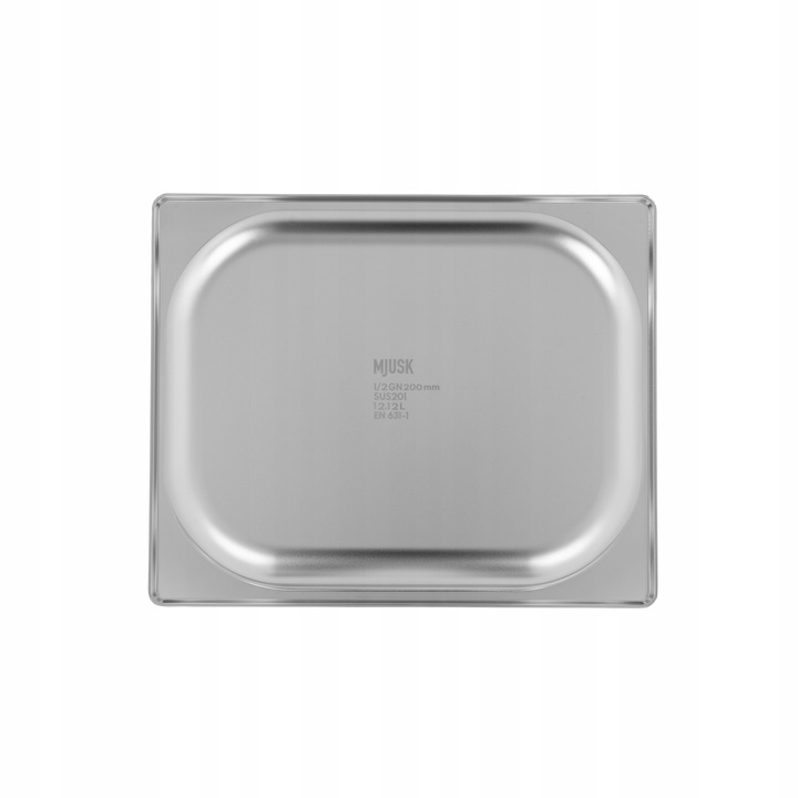 POJEMNIK GASTRONOMICZNY GN 1/2 200 mm STAL NIERDZEWNA 11.65 L MJUSK