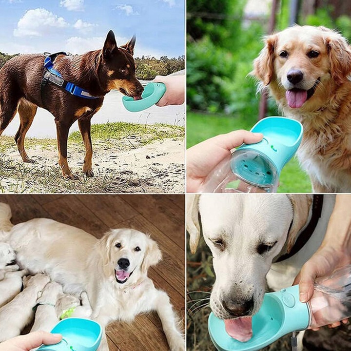 BUTELKA MISKA TURYSTYCZNA BIDON NA WODĘ POJEMNIK NA KARMĘ PRZENOŚNA POIDŁO