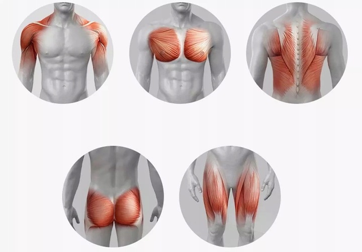 PISTOLET DO MASAŻU MOCNY MASAŻER MASSAGE GUN PRO