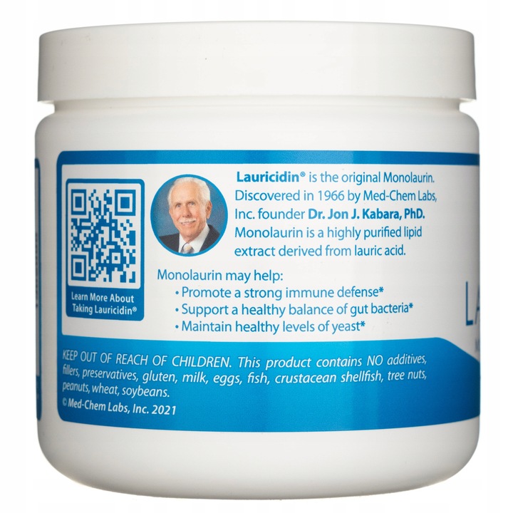 LAURICIDIN 227 G W PEŁNI NATURALNY SUPLEMENT DIETY