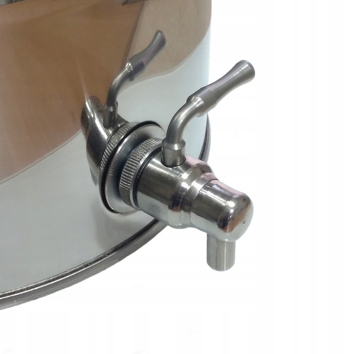 KRAN zawór kulowy STAL nierdzewna INOX gwint 1/2 cala 1/2" KRANIK do beczka