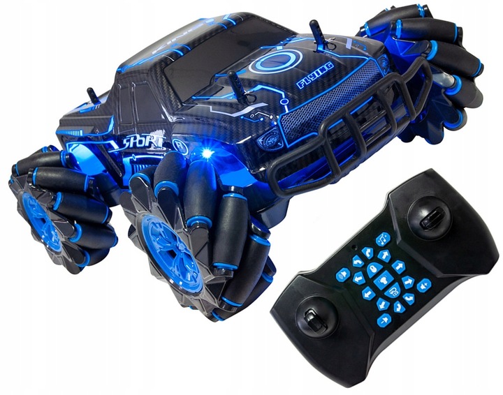Samochód Akrobata SPORT Flying 4x4 z Pilotem RC 2.4GHz