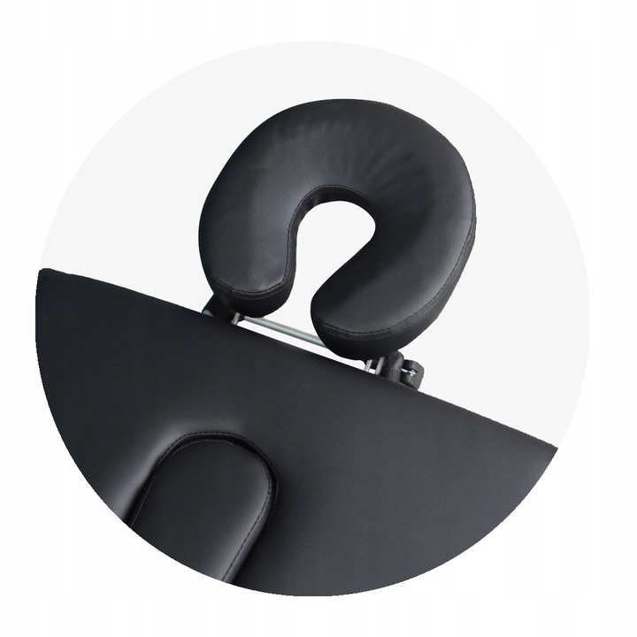 Łóżko Stół Masażu Składany Przenośny Aluminiowy 3 Segmentowy Leżanka