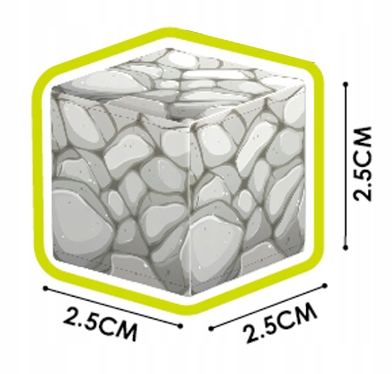 Magnetyczne klocki kostki budowlane modułowe konstrukcyjne 3d 114 elementów