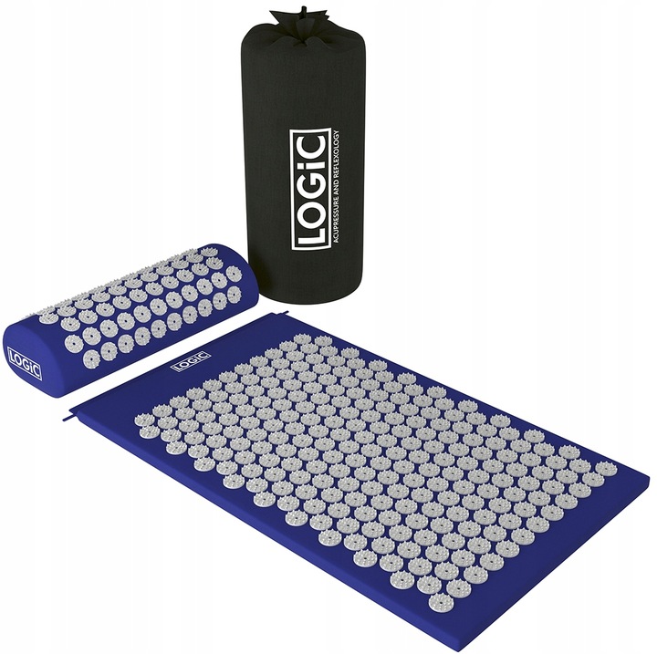 MATA ZDROWOTNA DO AKUPRESURY Z KOLCAMI + PODUSZKA