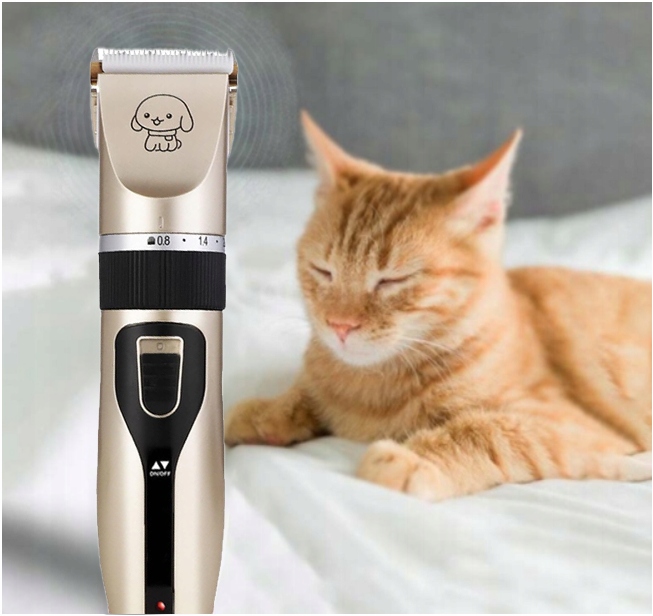 MASZYNKA DO STRZYŻENIA PSÓW PSA KOTA ZWIERZĄT ZESTAW CICHA PROFESJONALNA