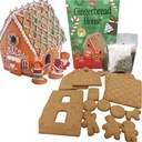 Domek z piernika 765 g "zrób to sam" jadalny ozdobny duża piernikowa chatka