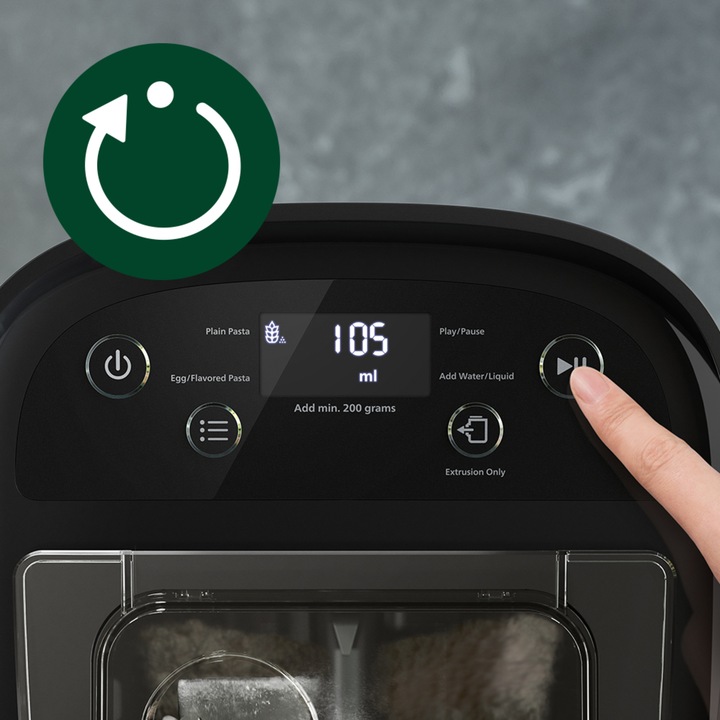 Maszynka automatyczna do makaronu i ciasta Philips HR2665/93 + 8 Krążków