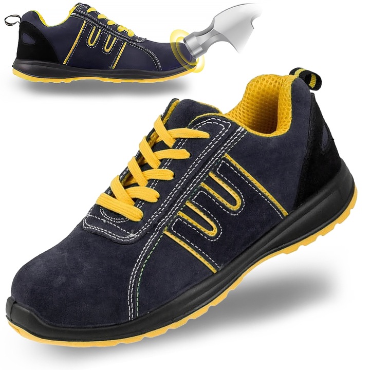 Buty robocze MĘSKIE ROMA S1 półbuty BHP z noskiem