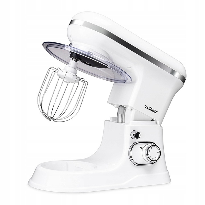 Robot kuchenny planetarny Zelmer ZKR1350 1200W Biały Misa 5L
