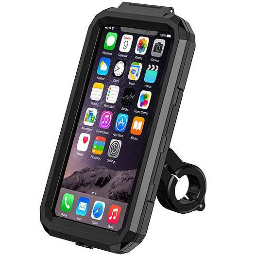 Uchwyt na telefon motocyklowy ETUI ŁADOWARKA QI