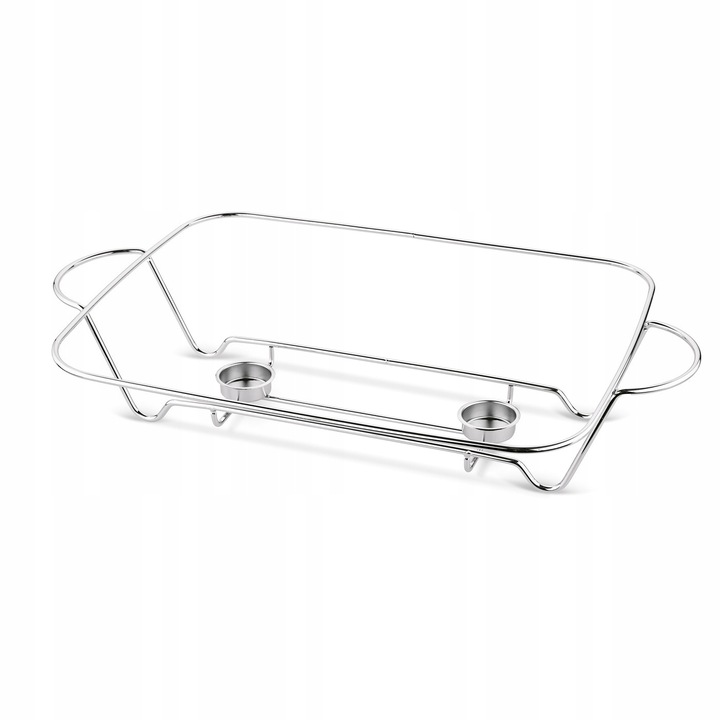 NACZYNIA SZKLANE na podgrzewaczu prostokątne Tadar Longa 2 x 2 l