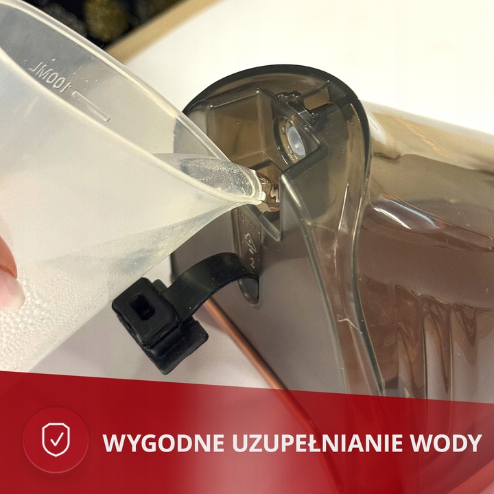 Parownica do ubrań żelazko parowe duża moc 2000W czarna MPM MZP-03