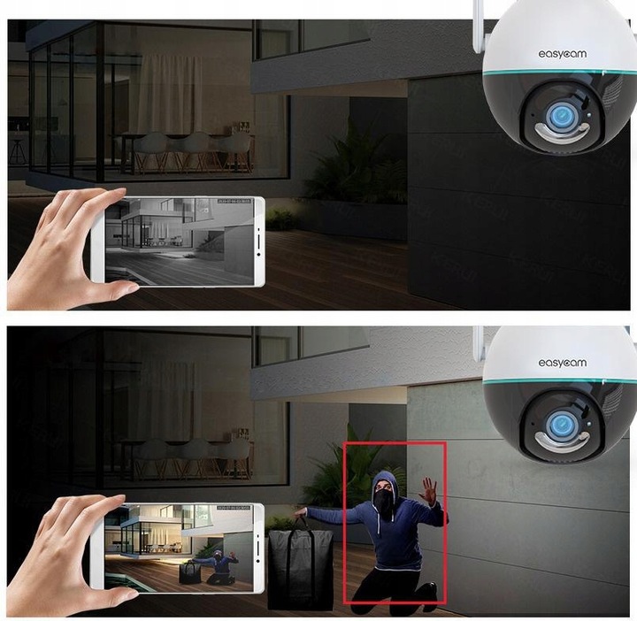 Kamera IP EasyCam obrotowa zewnętrzna Tuya 3MPx