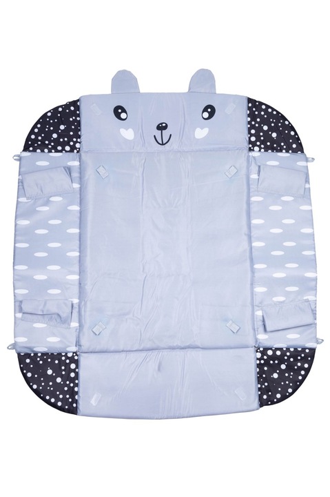 Duża interaktywna edukacyjna dwustronna mata dla niemowląt 3w1 lama