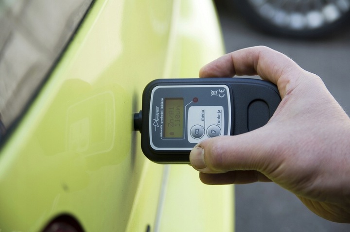 CZUJNIK MIERNIK TESTER GRUBOŚCI LAKIERU GL-2+