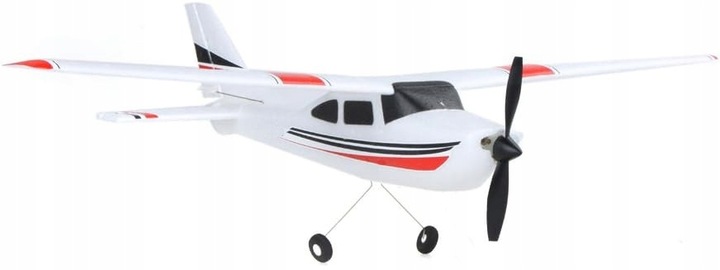 SAMOLOT ZDALNIE STEROWANY LATAJĄCY SZYBOWIEC RC MODEL CESSNA 182 PILOT 2,4