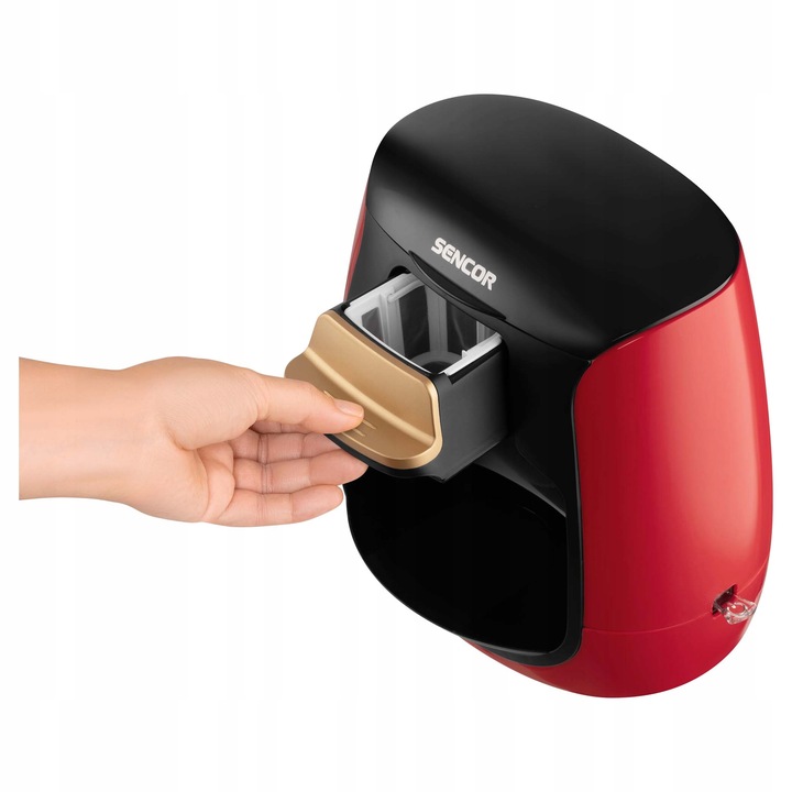 Mały Kompaktowy Ekspres do Kawy Sencor SCE 2101RD