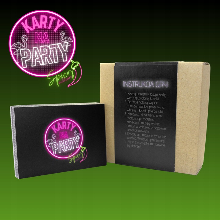 KARTY NA PARTY SPICY EDITION! GRA NA IMPREZY!