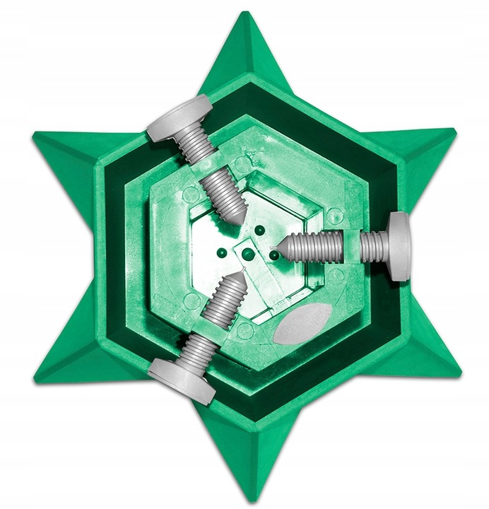 STOJAK POD,NA CHOINKĘ "GWIAZDA" DO 2,2M