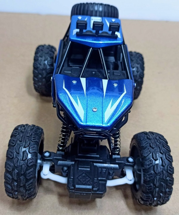 Autko Zdalnie Sterowane MONSTER TRUCK METAL LED dla Dzieci samochód RC auto