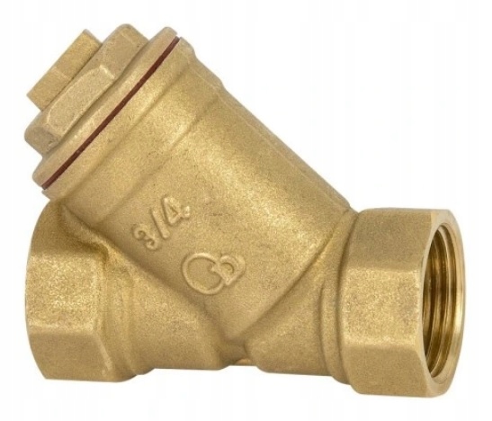 FILTR SKOŚNY Z WKŁADEM MAGNETYCZNYM 1" DO WODY siła magnesu 5000 gauss