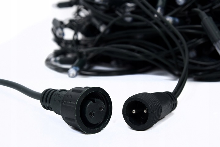 SOPLE 300 LED PROFESJONALNE GRUBE LAMPKI choinkowe KURTYNA + FLASH mikołaj