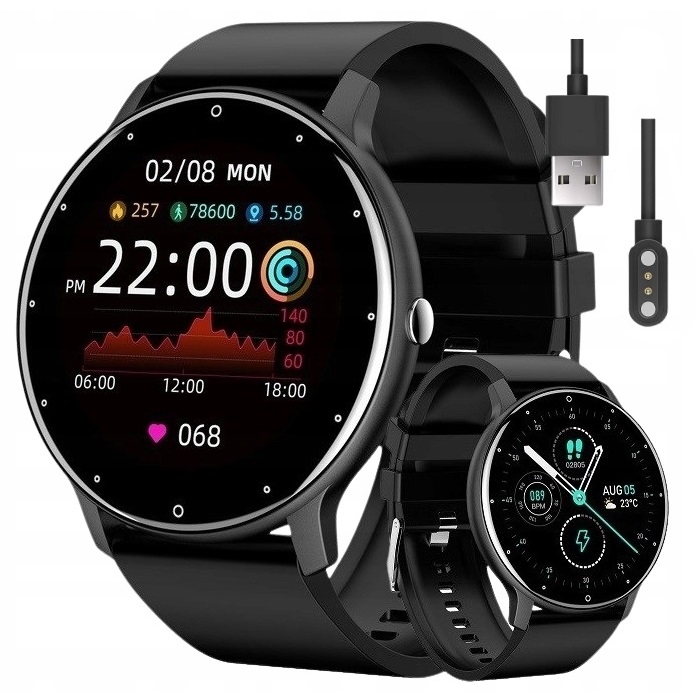 SMARTWATCH MĘSKI ZEGAREK GRAVITY +GRAWER SMS POLSKIE MENU MODNY