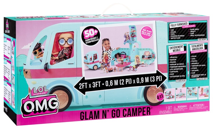 Kamper LOL Surprise Glam N' Go Camper 502500