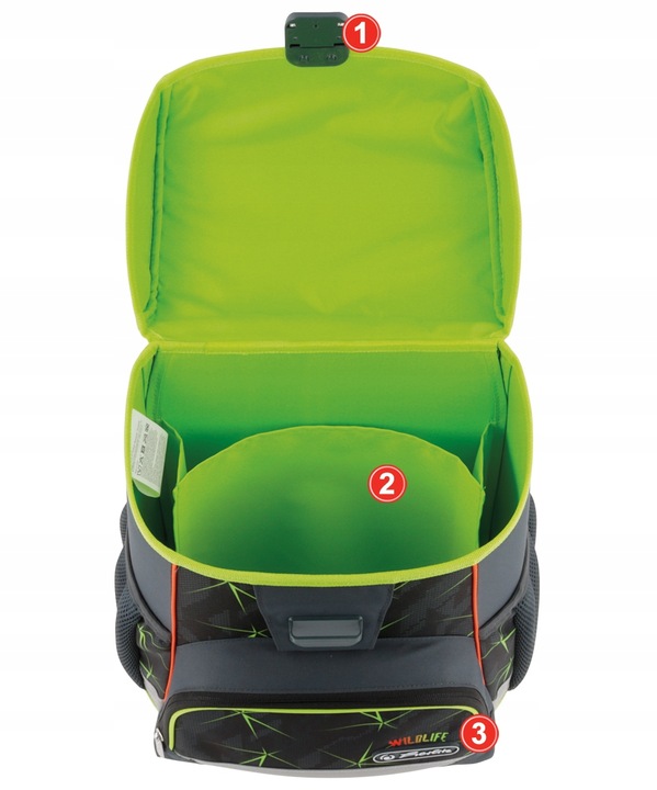 TORNISTER SZKOLNY HERLITZ LOOP PLUS PUMA ZESTAW KLASA 1-3