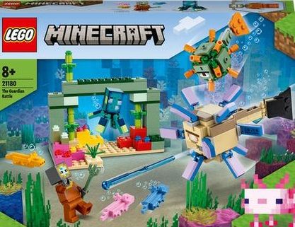 LEGO Minecraft 21180 Walka ze strażnikami