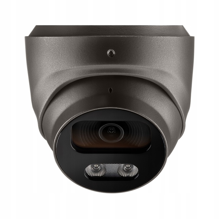 Kamera IP do Monitoringu PoE 5MPx 2.8mm + AUDIO, IP67 Kopułowa SZARA