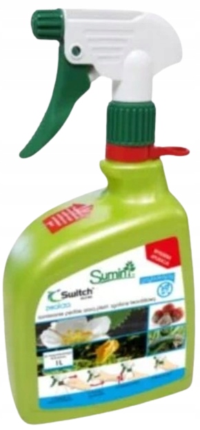 SUMIN SWITCH 62,5 WG RTU choroby jabłoni gruszy pigwy czereśni wiśni 1L