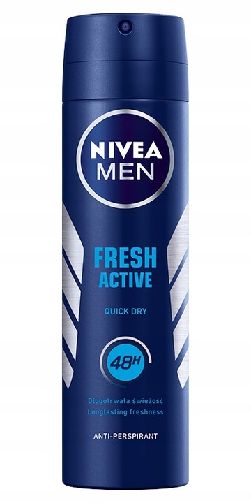 NIVEA Antyperspirant Men Fresh Active 150ml
