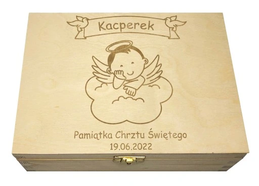 PUDEŁKO WSPOMNIEŃ PREZENT ROCZEK CHRZEST NARODZINY
