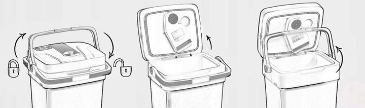 -20°C Lodówka Turystyczna IB-28I+ Przenośna Mobilna tryb ECO 12V 230V USB