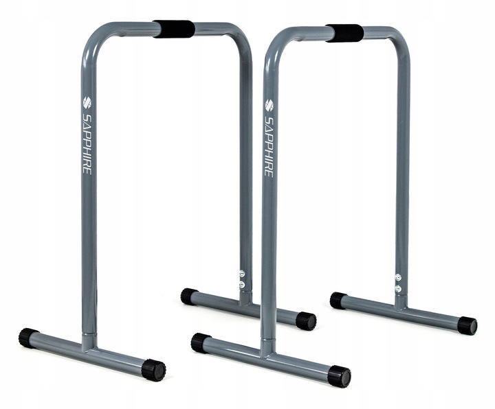 PORĘCZE stacjonarne uchwyty DO POMPEK dipów PODPÓRKI do ćwiczeń METALOWE