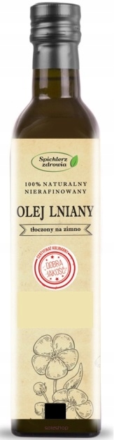 NAJLEPSZY OLEJ LNIANY 500ml OD PRODUCENTA +GRATISY