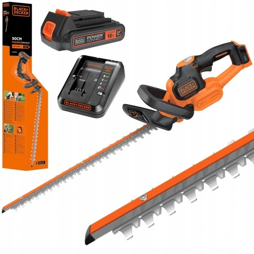 Nożyce akum. do żywopłotu 18V 2.0Ah Black & Decker