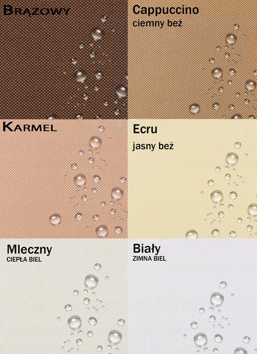 POSZEWKA wodoodporna OGRODOWA na zamówienie DUŻY WYBÓR KOLORÓW 70*70*20